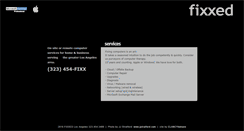 Desktop Screenshot of fixxed.com